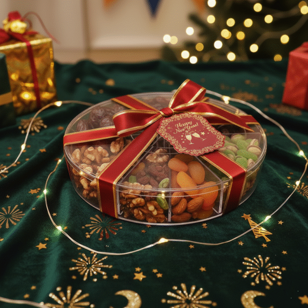 6 Partition Mix Dry Fruit Tray